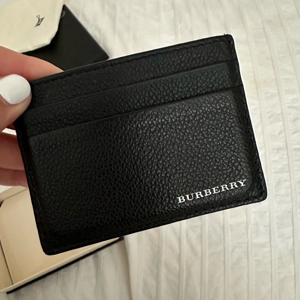Burberry Leather Card Holder